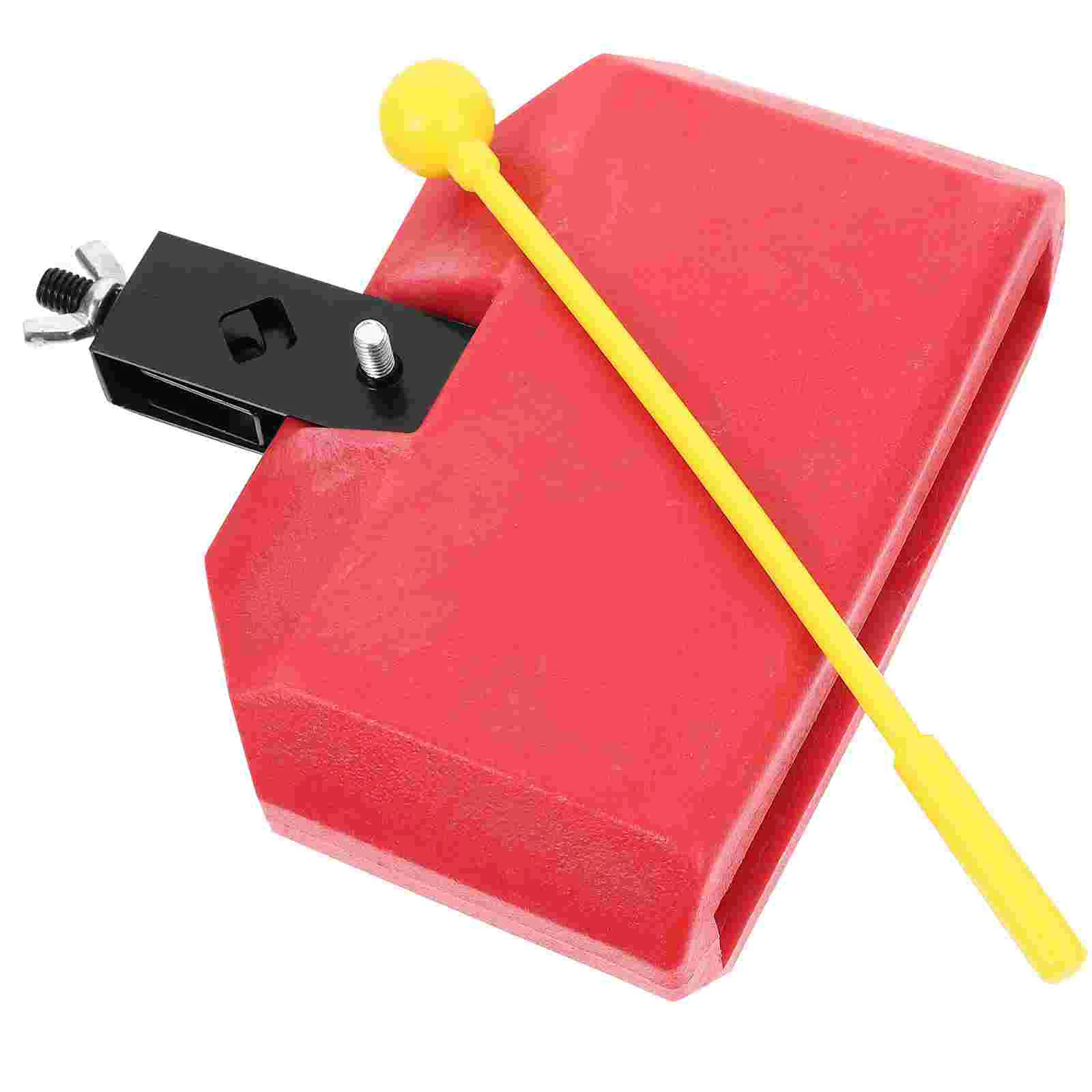 

Plastic Latin Percussion Portable Drum Percussion Musical Accessory Cow Bell Jam block Durable Drum Percussion Accessory