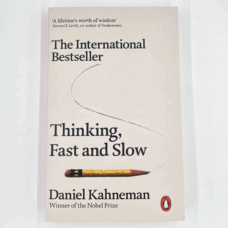 

Daniel Kahneman Thinking Fast and Slow Reading English Books Adult A Lifetimes Worth of Wisdom Economic Management Books