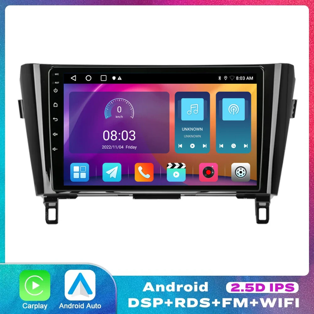 

Android 13.0 Auto Radio for Nissan Qashqai J11 X-Trail 3 T32 2013-2017 Carplay Car Multimedia Video Player GPS 2din Autoradio