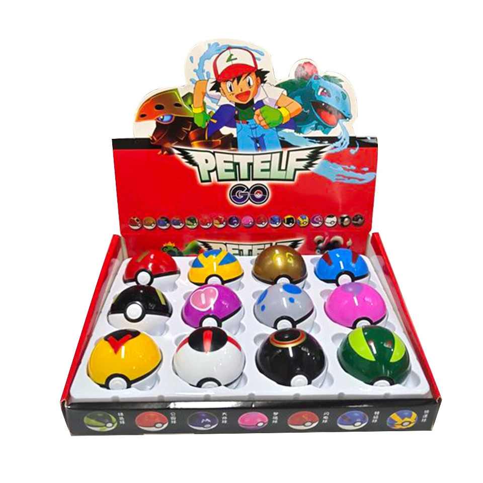 Pokemon Figure Poke Ball Toys Set with Exquisite Gift Box Anime Pikachu Action Figure Model Toy 12pcs Kawaii Dolls Kid Christmas
Pokemon Figure Poke Ball Toys Set with Exquisite Gift Box Anime Pikachu Action Figure Model Toy 12pcs Kawaii Dolls Kid Christmas