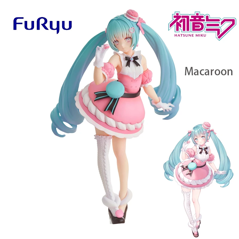 В наличии Оригинальная фигурка FuRyu Hatsune Miku VOCALOID Sweet Macaroon 21 см аниме фигурка модели игрушки для девочек подарок
В наличии Оригинальная фигурка FuRyu Hatsune Miku VOCALOID Sweet Macaroon 21 см аниме фигурка модели игрушки для девочек подарок
