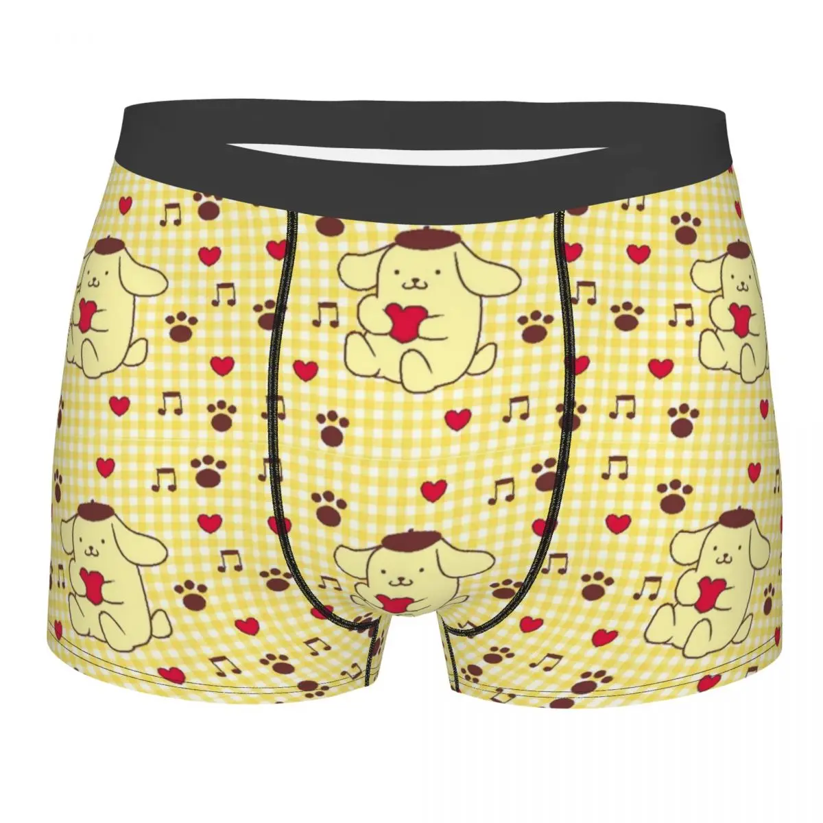Оригинальные новые боксеры с героями мультфильмов Pompompurin Sanrio, шорты, трусы, мужские трусы, эластичное нижнее белье
Оригинальные новые боксеры с героями мультфильмов Pompompurin Sanrio, шорты, трусы, мужские трусы, эластичное нижнее белье