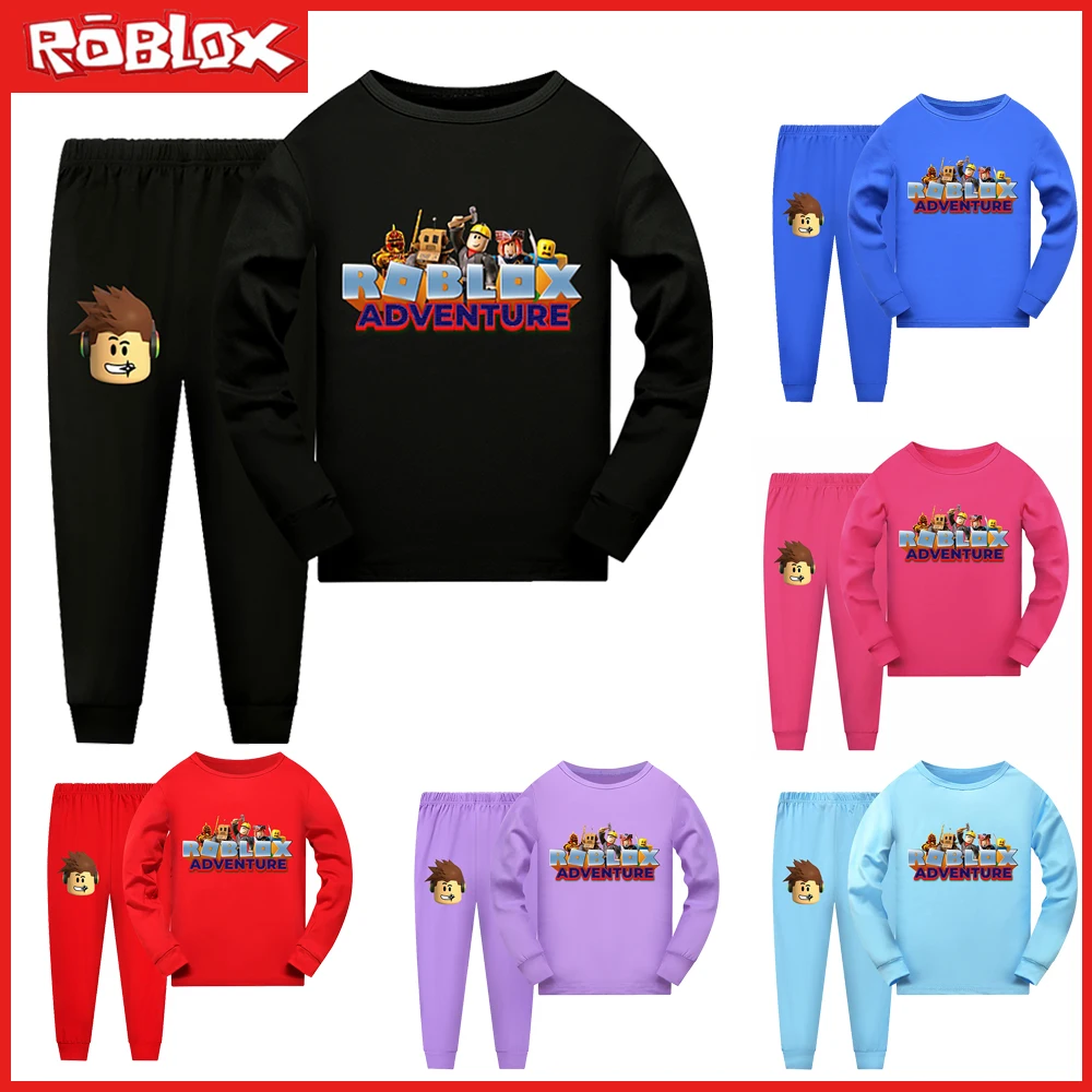 Roblox Virtual World 110-170Cm Boys and Girls Long Sleeve Pants Pajamas Anime Cartoon Print 2-Pcs Set Birthday Christmas Gift
Roblox Virtual World 110-170Cm Boys and Girls Long Sleeve Pants Pajamas Anime Cartoon Print 2-Pcs Set Birthday Christmas Gift