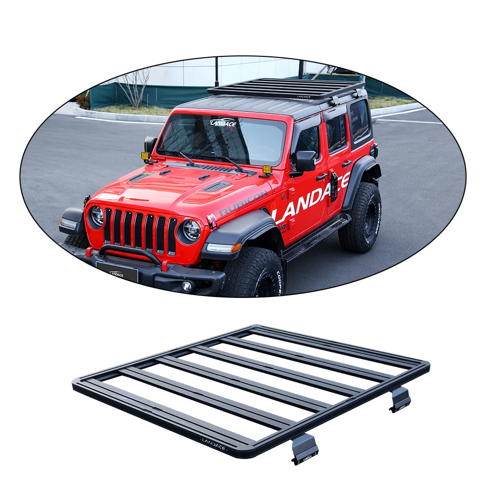 

Лидер продаж, базовый багажный лоток, рейка из алюминиевого сплава, багажник на крышу, корзина, багажник на крышу автомобиля для Jeep Wrangler JK JL