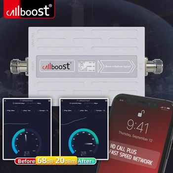 Callboost 셀룰러 신호 부스터, GSM 900 1800 2100 리피터, 휴대폰 1700 1900 네트워크 부스터 증폭기, 2600 셀, 850mhz