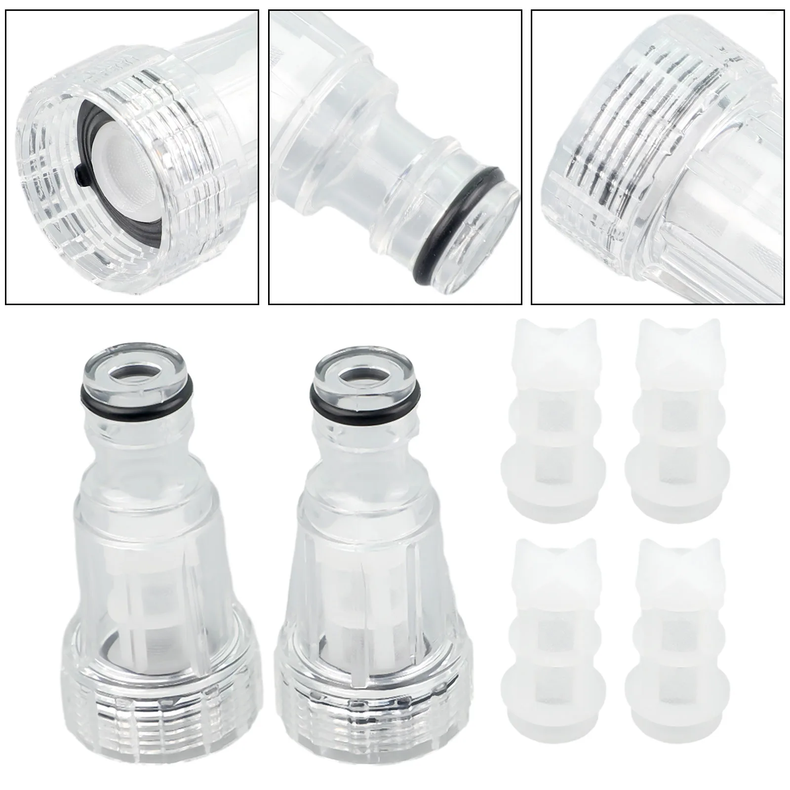 Upgrade Your For Karcher K2 K7 Series with 2pcs High Pressure Connection Filters and 4pcs Nets for Superior Cleaning
Upgrade Your For Karcher K2 K7 Series with 2pcs High Pressure Connection Filters and 4pcs Nets for Superior Cleaning