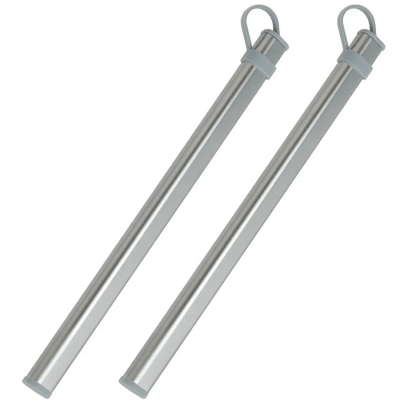 2X Chopsticks Storage Tubes Aluminum Alloy Box Case For Titanium Chopsticks Storage Box Without Chopsticks Gray
2X Chopsticks Storage Tubes Aluminum Alloy Box Case For Titanium Chopsticks Storage Box Without Chopsticks Gray