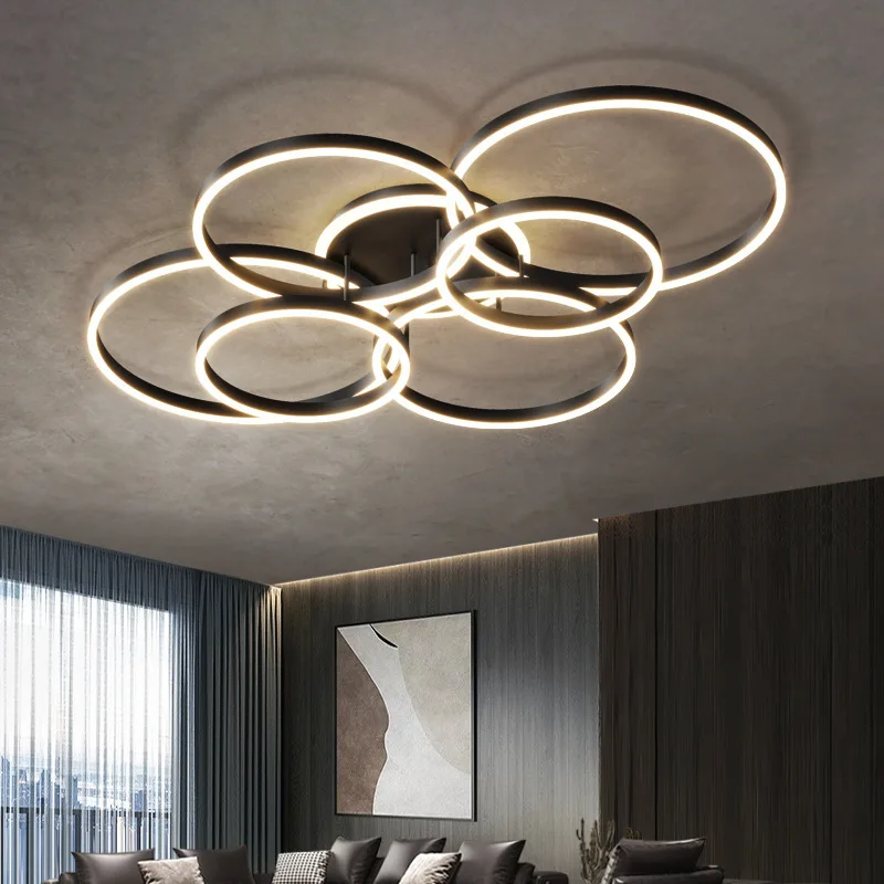 Nordic Home Decoration Round Living Room Chandeliers Modern Minimalist Study Bedroom Lamp Creative Atmosphere Ring Ceiling Lamp
Nordic Home Decoration Round Living Room Chandeliers Modern Minimalist Study Bedroom Lamp Creative Atmosphere Ring Ceiling Lamp
