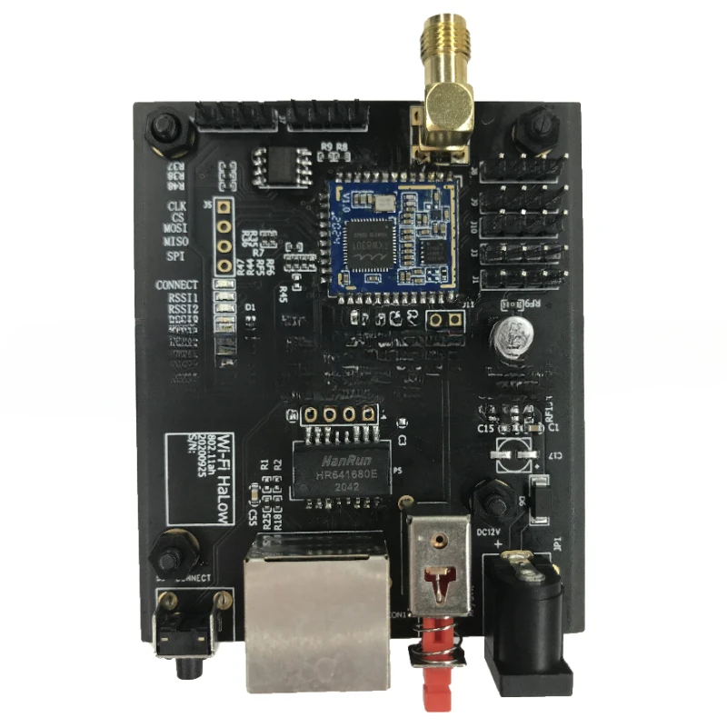 IEEE 802.11ah Wi-Fi 900MHz Module Support 8000 Nodes Low-power Wifi Halow Module
IEEE 802.11ah Wi-Fi 900MHz Module Support 8000 Nodes Low-power Wifi Halow Module