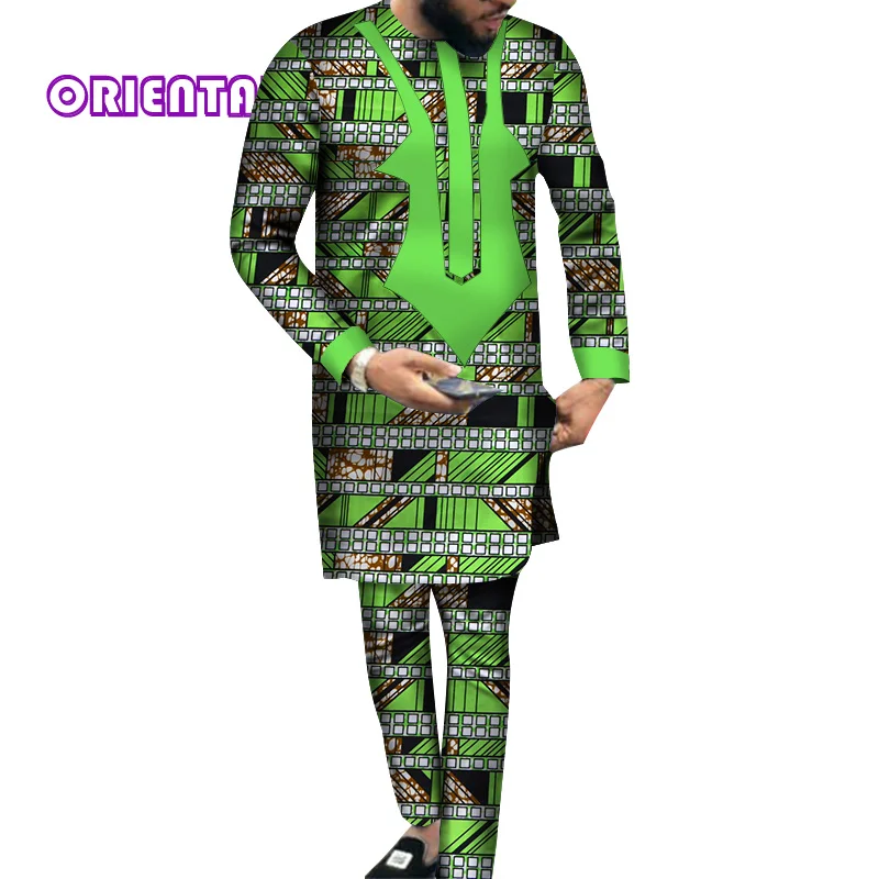 In Stock XL Men Outfits Set African Print Tops Dashiki and Long Pants Men Suits Set African Clothing WYN540-XH-XL
In Stock XL Men Outfits Set African Print Tops Dashiki and Long Pants Men Suits Set African Clothing WYN540-XH-XL
