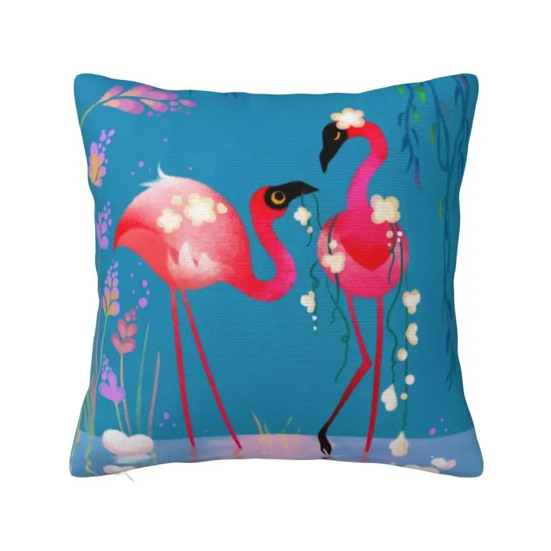 

Flowermingo Тропическая Птица искусство Роскошные наволочки для диванных подушек украшение для гостиной диванная подушка