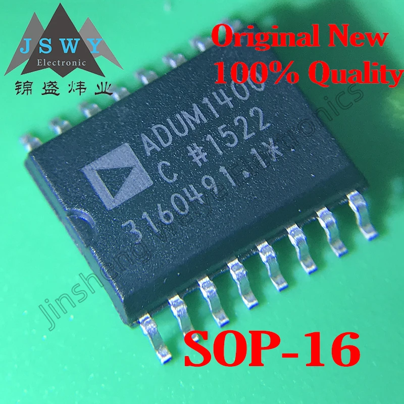 3 pieces free shipping ADUM1400CRWZ ADUM1400 100% brand new imported original SOIC-16 four-channel digital isolator chip
3 pieces free shipping ADUM1400CRWZ ADUM1400 100% brand new imported original SOIC-16 four-channel digital isolator chip