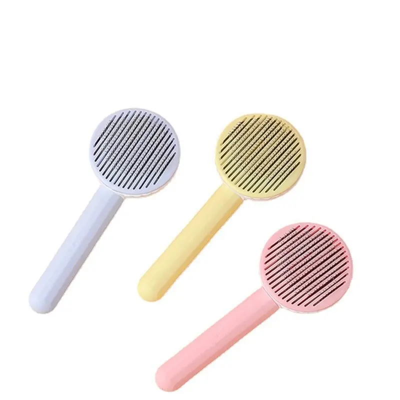 Hair Remover Brush Dog and Cat Self Cleaning Slicker Brush for Cats Dogs Hair Remover Scraper Pet Grooming Tool Cat Accessories
Hair Remover Brush Dog and Cat Self Cleaning Slicker Brush for Cats Dogs Hair Remover Scraper Pet Grooming Tool Cat Accessories
