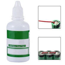 50ml Stainless Steel Liquid Flux Soldering Paste Liquid Solder Tool Copper Iron Galvanized Sheet Solder Water Welding Tools
50ml Stainless Steel Liquid Flux Soldering Paste Liquid Solder Tool Copper Iron Galvanized Sheet Solder Water Welding Tools
