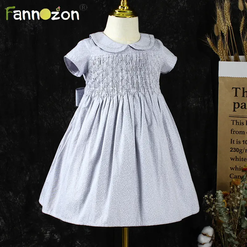 Retro Cotton Smocking Hand Embroidery New Toddler Girl Dresses Baby Summer Dress Kids Girls Casual Soft Dress Princess Clothes
Retro Cotton Smocking Hand Embroidery New Toddler Girl Dresses Baby Summer Dress Kids Girls Casual Soft Dress Princess Clothes