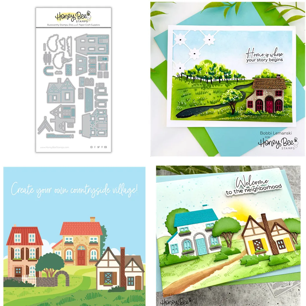 Spring Cottage Village Big Tree House Meadow Metal Cutting Dies Mold Craft Decoration Embossing Template DIY Handmade 2023 New
Spring Cottage Village Big Tree House Meadow Metal Cutting Dies Mold Craft Decoration Embossing Template DIY Handmade 2023 New