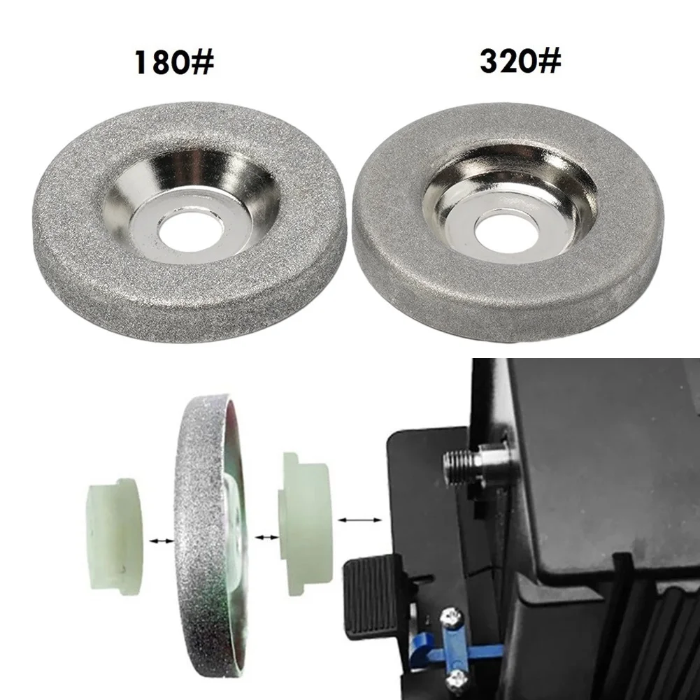 2pcs 180/320Grits 50mm Diameter Diamond Grinding Wheels Circle Sand For Electric Sharpener Grinder Cutting Rebar Metal Wood
2pcs 180/320Grits 50mm Diameter Diamond Grinding Wheels Circle Sand For Electric Sharpener Grinder Cutting Rebar Metal Wood