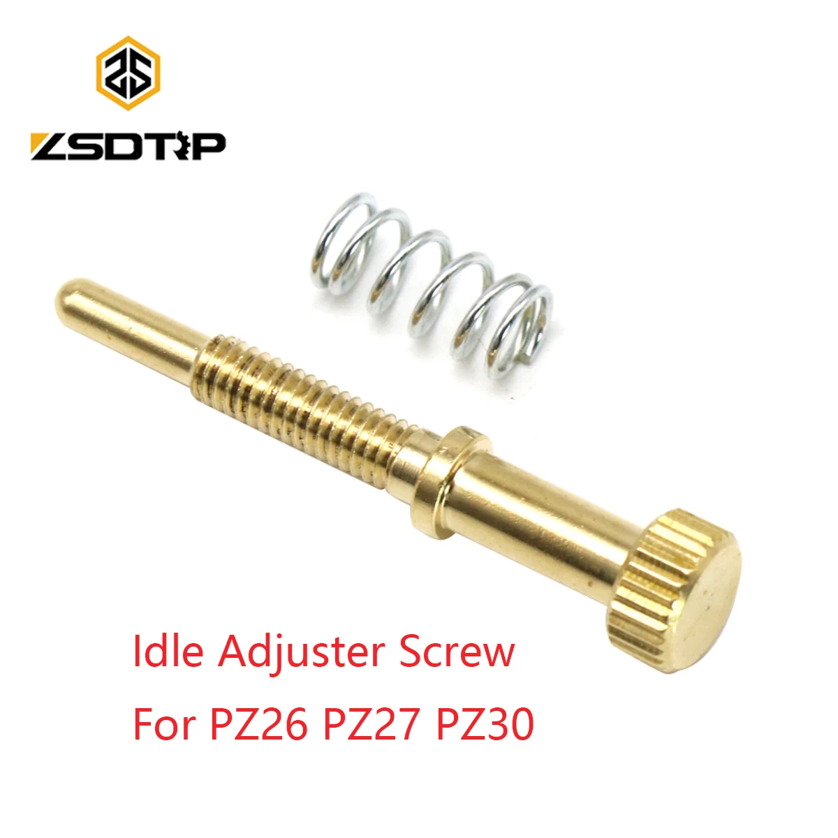

ZSDTRP For Keihi PZ26/27/30 Modified Extended Idle Adjuster Screw PZ Carburetor Idle Adjuster Screw M4X0.6 For ATC185 CB125 CR80