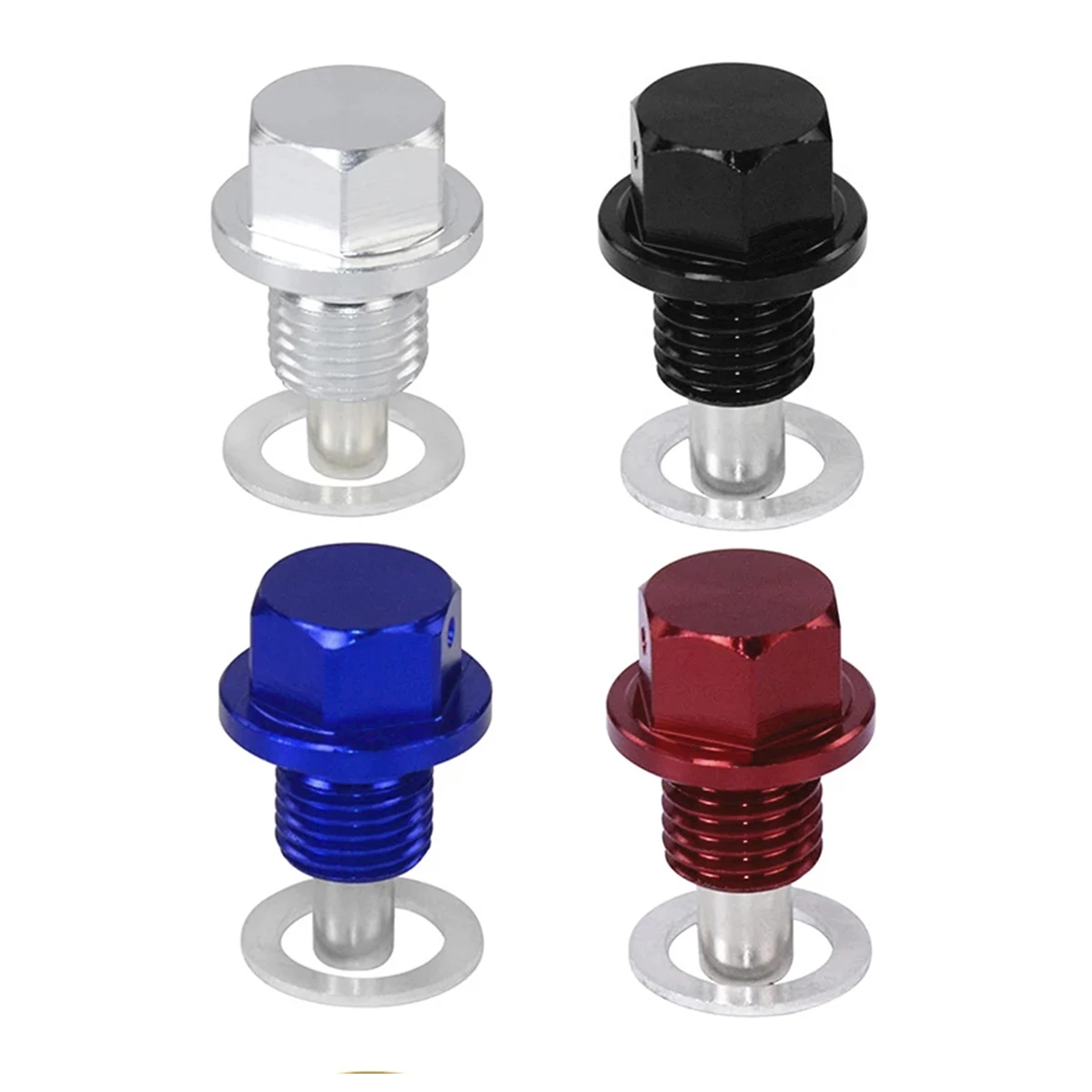 Oil Drain Nut Bolt M14 Universal Engine Magnetic Oil Drain Screw M14X1.5 Threads Drain Nut with Copper Washer Replacement
Oil Drain Nut Bolt M14 Universal Engine Magnetic Oil Drain Screw M14X1.5 Threads Drain Nut with Copper Washer Replacement