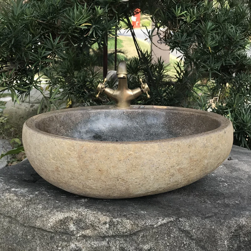 Natural Stone Wash Basin Retro Courtyard Pool Stone Washbasin Outdoor Rough Stone Art Table Basin Extra Large Outdoor
Natural Stone Wash Basin Retro Courtyard Pool Stone Washbasin Outdoor Rough Stone Art Table Basin Extra Large Outdoor