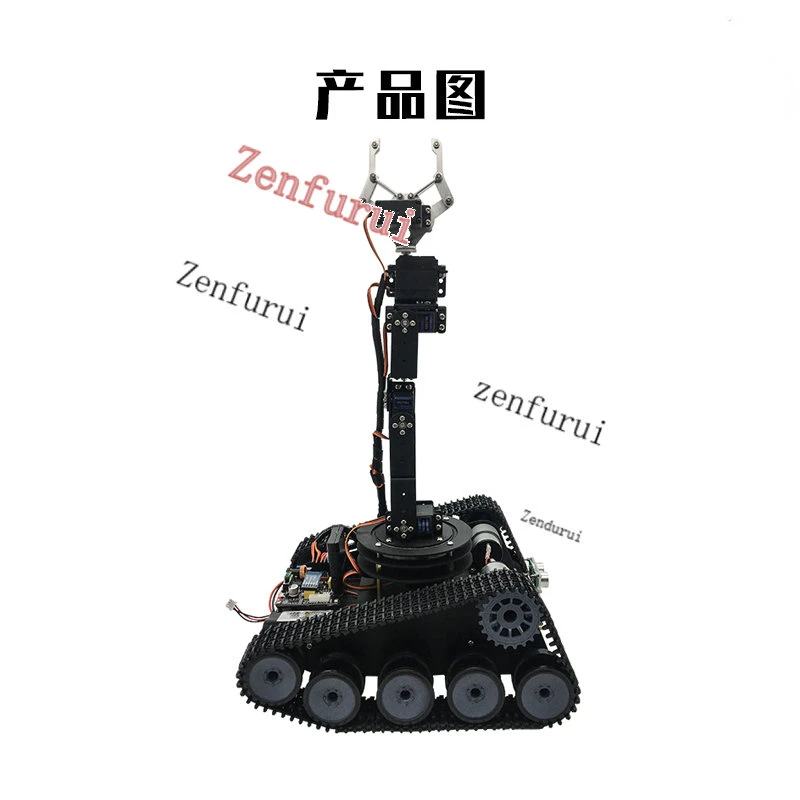 Crawler Robot 6-Degree-of-Freedom Mechanical Arm Open Source Learning Intelligent Tracking Obstacle Avoidance Car Competition
Crawler Robot 6-Degree-of-Freedom Mechanical Arm Open Source Learning Intelligent Tracking Obstacle Avoidance Car Competition