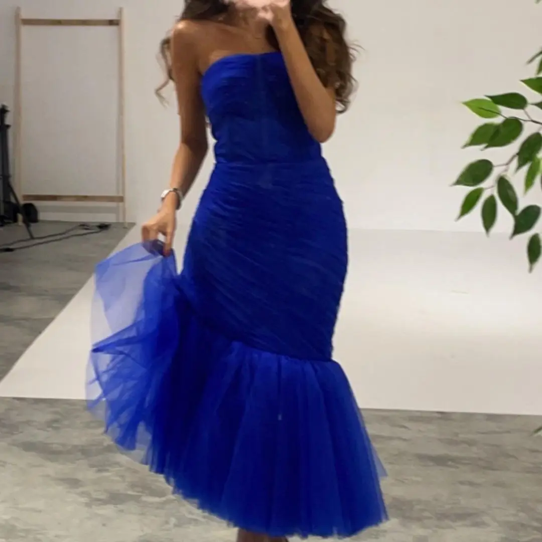 Duricve Elegant Light Blue Mermaid Sleeveless Evening Dress For Women 2023 Wedding Birthday Party Plus Size Formal Gowns
Duricve Elegant Light Blue Mermaid Sleeveless Evening Dress For Women 2023 Wedding Birthday Party Plus Size Formal Gowns