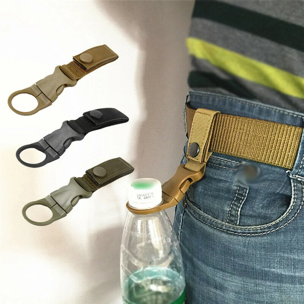 2pcs Water Bottle Holder Clips Nylon Webbing Buckle Hooks Climbing Waist Belt MOLLE Tacticals Band Carabiner Keychain Belt Strap
2pcs Water Bottle Holder Clips Nylon Webbing Buckle Hooks Climbing Waist Belt MOLLE Tacticals Band Carabiner Keychain Belt Strap