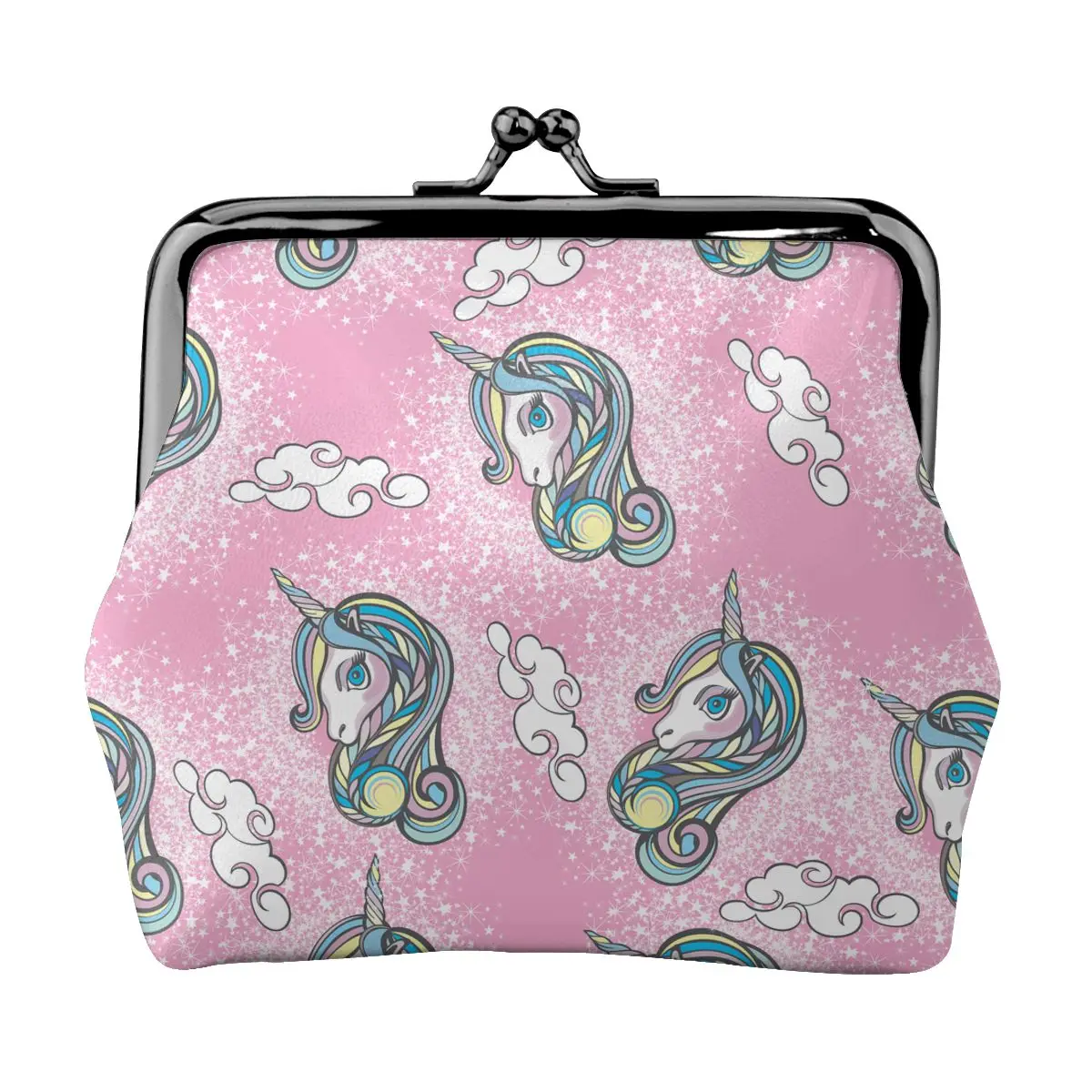 Unicorns Coin Purse Small Kiss-Lock Change Pouch Clasp Closure Buckle Wallet For Women
Unicorns Coin Purse Small Kiss-Lock Change Pouch Clasp Closure Buckle Wallet For Women