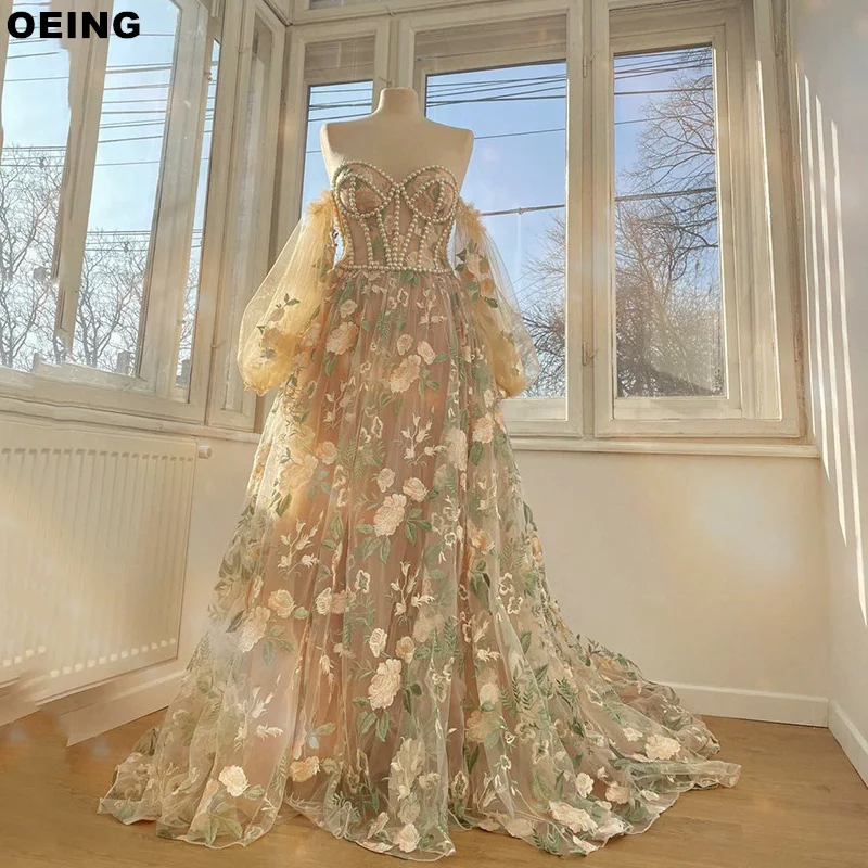 OEING Fairy A-Line Prom Dress Elegant Princess Floral Print Evening Dresses Special Occasion Real Gowns Vestidos De Fiesta
OEING Fairy A-Line Prom Dress Elegant Princess Floral Print Evening Dresses Special Occasion Real Gowns Vestidos De Fiesta
