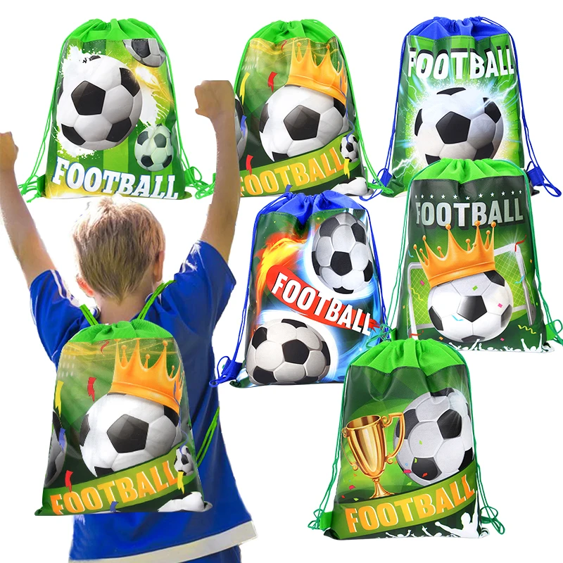 3pcs Football Backpack Soccer Drawstring Gift Storage Bags Kids Sports Theme Party Favors for Guests Happy Birthday Party Supply
3pcs Football Backpack Soccer Drawstring Gift Storage Bags Kids Sports Theme Party Favors for Guests Happy Birthday Party Supply
