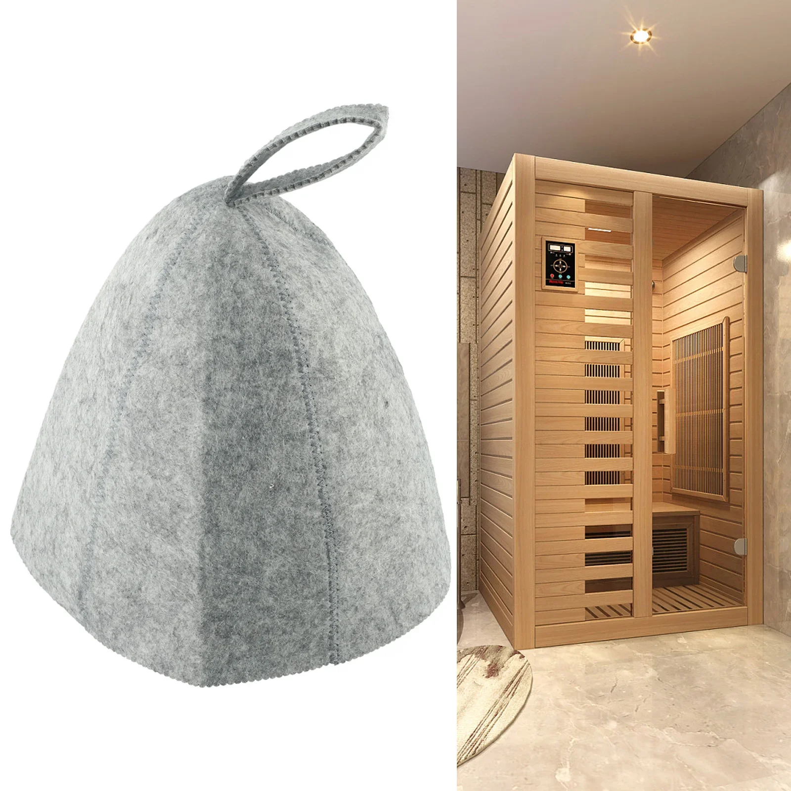 1PC Thicken Wool Felt Sauna Hat Hair Protection Spa Sauna Accs For Bath Protection Grey OR White Felt Sauna Hat Sauna Accessory
1PC Thicken Wool Felt Sauna Hat Hair Protection Spa Sauna Accs For Bath Protection Grey OR White Felt Sauna Hat Sauna Accessory