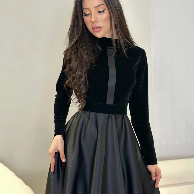 Popular Design Vintage Autumn New Arrivals Women's Clothing Solid Color Gold Velvet Slimming Waist Round-Neck Long-Sleeved Dress
Popular Design Vintage Autumn New Arrivals Women's Clothing Solid Color Gold Velvet Slimming Waist Round-Neck Long-Sleeved Dress