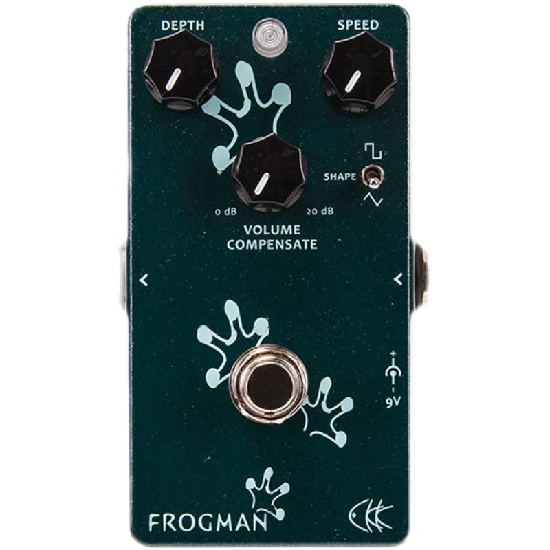 

New initialization instrument CKK FROGMAN optocoupler tremolo electric guitar single-block effector