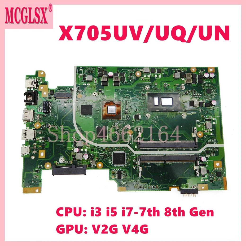 Материнская плата для ноутбука X705UV с i3 i5 i7-7th 8 Gen CPU Материнская плата ASUS X705UNR X705UA X705UN X705UV X705UQR X705UQ
Материнская плата для ноутбука X705UV с i3 i5 i7-7th 8 Gen CPU Материнская плата ASUS X705UNR X705UA X705UN X705UV X705UQR X705UQ