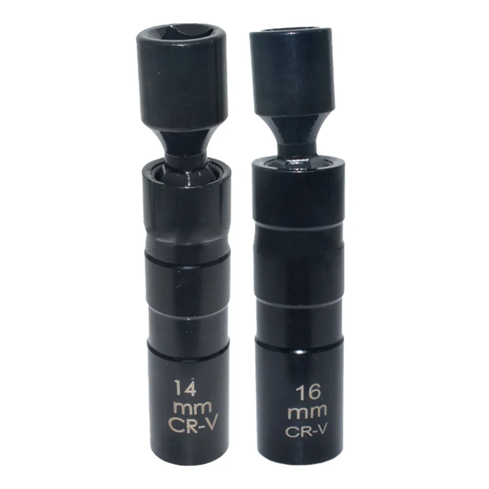 2pcs 3/8inch Drive Spark Plug Spanner 14mm 16mm Socket Adapter Joint Magnetic Flexible Wrench Auto Repair Tools Car Accessories
2pcs 3/8inch Drive Spark Plug Spanner 14mm 16mm Socket Adapter Joint Magnetic Flexible Wrench Auto Repair Tools Car Accessories