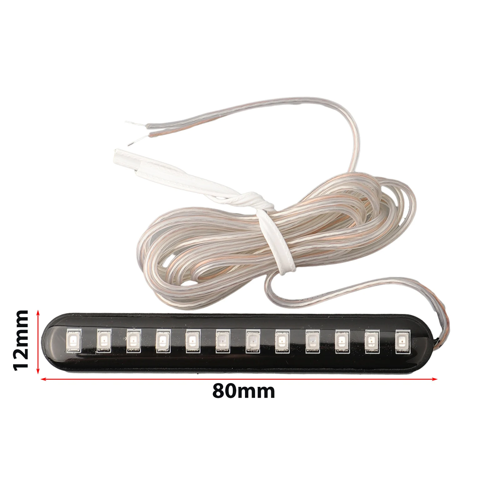 Turn Light Motorcycle Universal 2PCS Amber DC 12V License Plate Light Bar Light Strip For Electric Motorcycles
Turn Light Motorcycle Universal 2PCS Amber DC 12V License Plate Light Bar Light Strip For Electric Motorcycles
