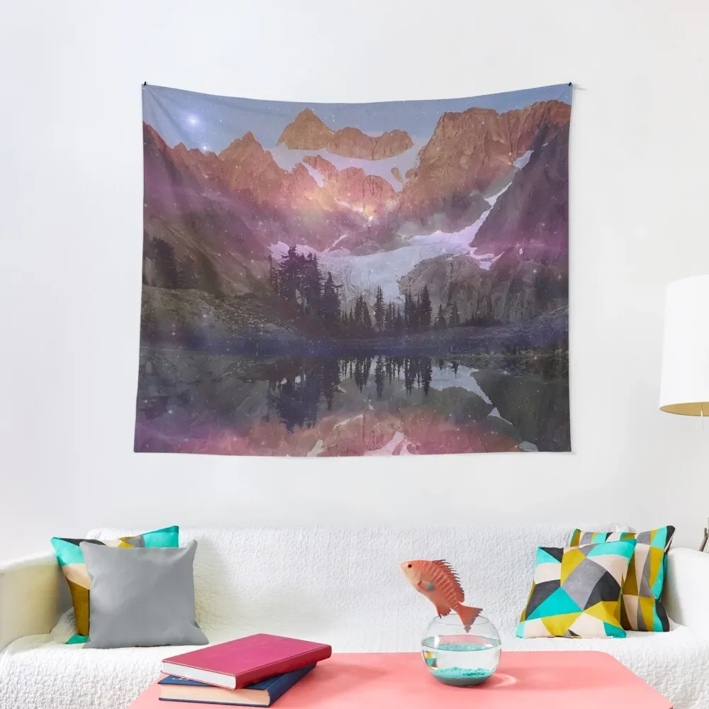 

Mountains in Space Tapestry Room Decorations Aesthetic Things To Decorate The Room Bedroom Decor Carpet Wall Tapestry