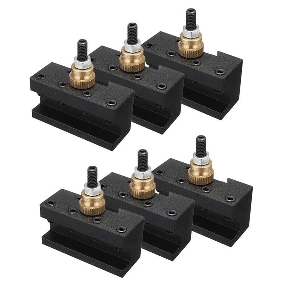 6PCS Tooling Package Mini Lathe Quick Change Tool Post & Holders Multifid Tool Holder Power Tool Accessory
6PCS Tooling Package Mini Lathe Quick Change Tool Post & Holders Multifid Tool Holder Power Tool Accessory