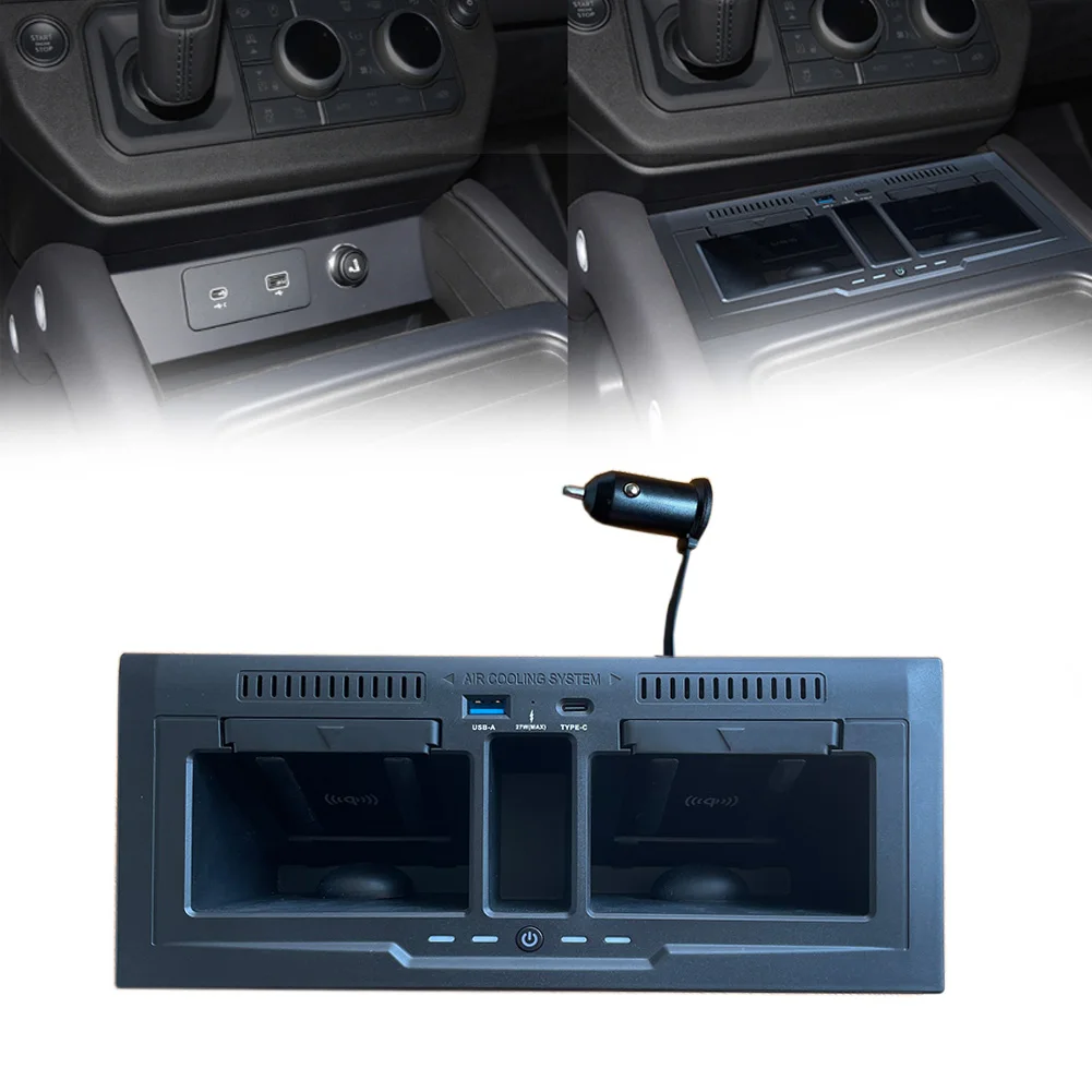 Black Accessory For Land- Rover- For Defender- 90 110 2020~2023 Wireless Charger 1×Brand New Durable Hote Sale
Black Accessory For Land- Rover- For Defender- 90 110 2020~2023 Wireless Charger 1×Brand New Durable Hote Sale