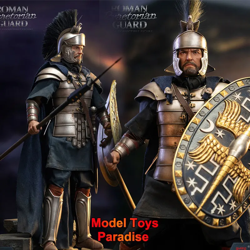 

HHMODEL HAOYUTOYS HH18073 1/6 Men Soldier Imperial Legion Silver Armored Roman Guard Full Set 12'' Action Figure Collectible Toy