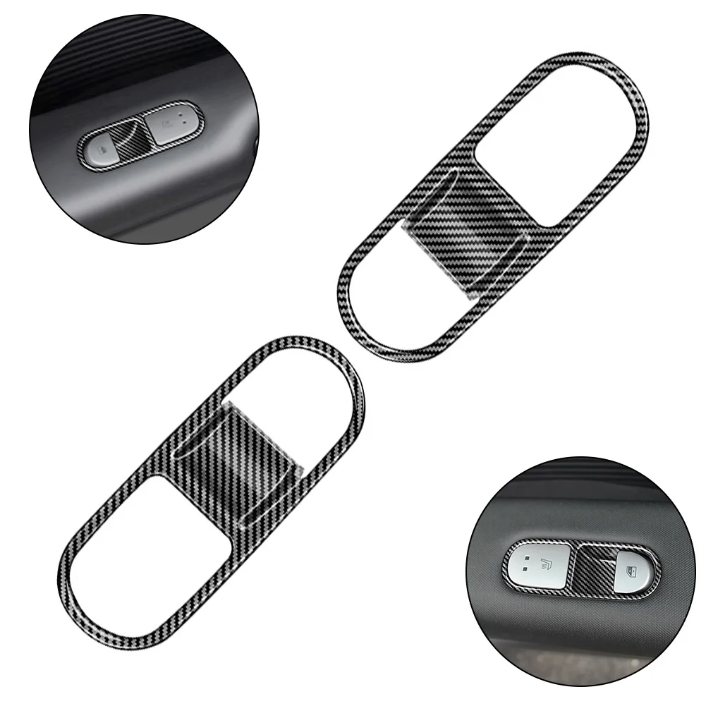 2x For Hyundai IONIQ 6 2022-2023 ABS Carbon Fiber Rear Glass Lift Switch Panel Cover Trim Black Automotive Interior Stickers
2x For Hyundai IONIQ 6 2022-2023 ABS Carbon Fiber Rear Glass Lift Switch Panel Cover Trim Black Automotive Interior Stickers