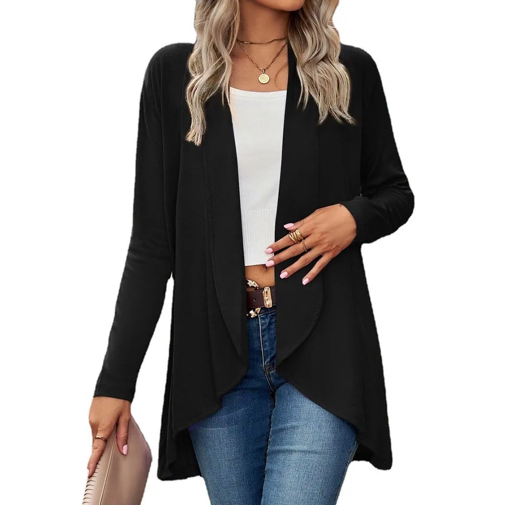 Affordable Cardigan Women Casual Coats Casual Coverup Long Sleeve Solid Open Front Spring Jackets Tops For Women
Affordable Cardigan Women Casual Coats Casual Coverup Long Sleeve Solid Open Front Spring Jackets Tops For Women