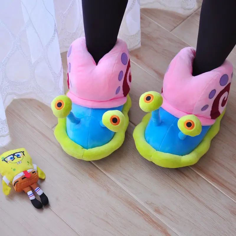 Kawaii Spongebob Squarepants Gary The Snail Cotton Shoes Cartoon Anime Cute Home Shoes Winter Warm Cotton Shoes
Kawaii Spongebob Squarepants Gary The Snail Cotton Shoes Cartoon Anime Cute Home Shoes Winter Warm Cotton Shoes
