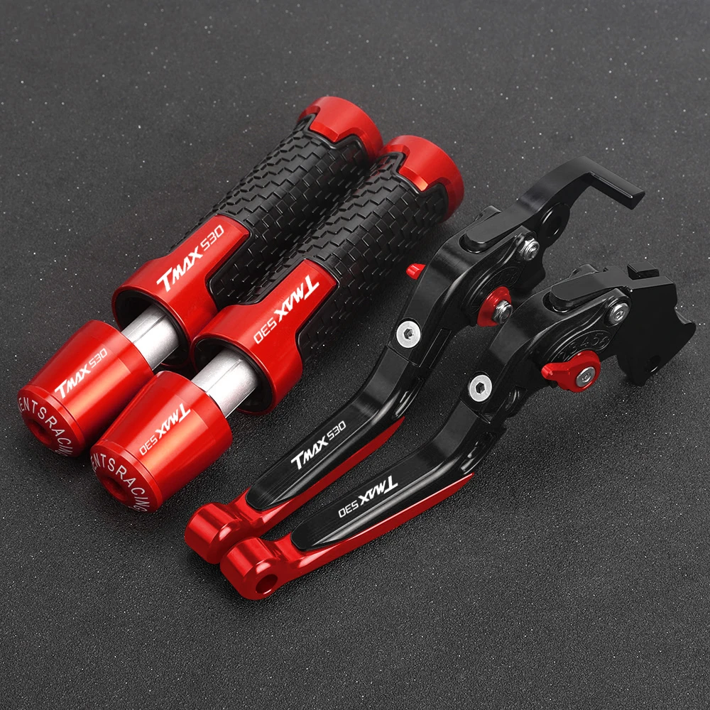 

T-MAX TMAX 530 SX For YAMAHA TMAX530 SX DX 2017 2018 2019 2020 Motorcycle Handlebar Hand Grips Ends Handle Brake Clutch Levers