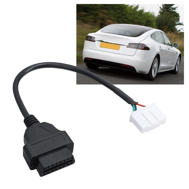 Кабельный разъем OBD2, сканер, совместимый для модели S, 16-контактный до 20-контактный, полный диагностический адаптер, кабель,
Кабельный разъем OBD2, сканер, совместимый для модели S, 16-контактный до 20-контактный, полный диагностический адаптер, кабель,