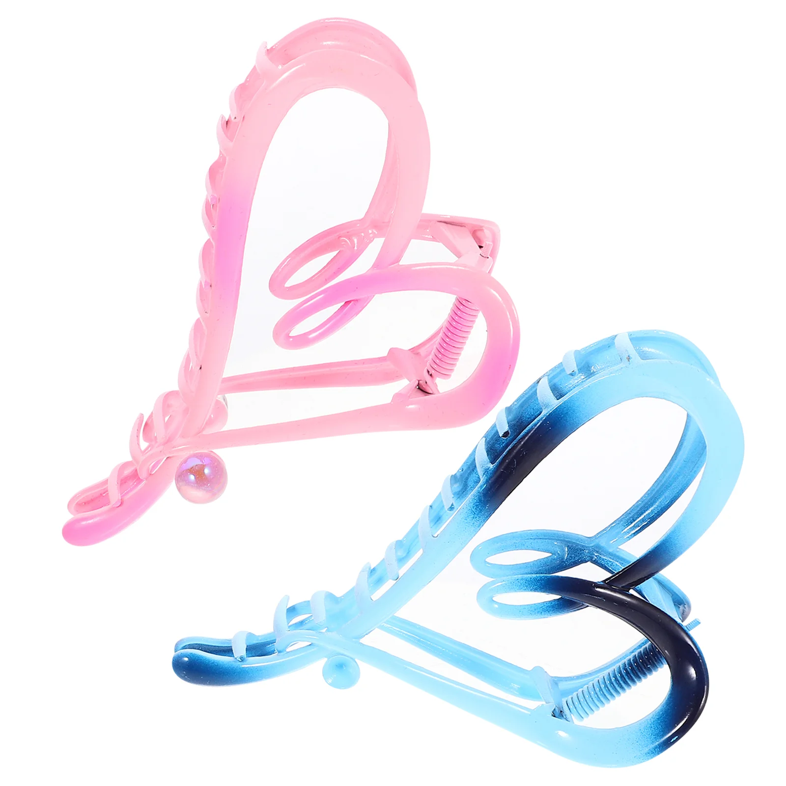 2 Pcs Shark Clip Heart Hair Clips for Women Back of Head Accessories Claw Metal Thin Large
2 Pcs Shark Clip Heart Hair Clips for Women Back of Head Accessories Claw Metal Thin Large
