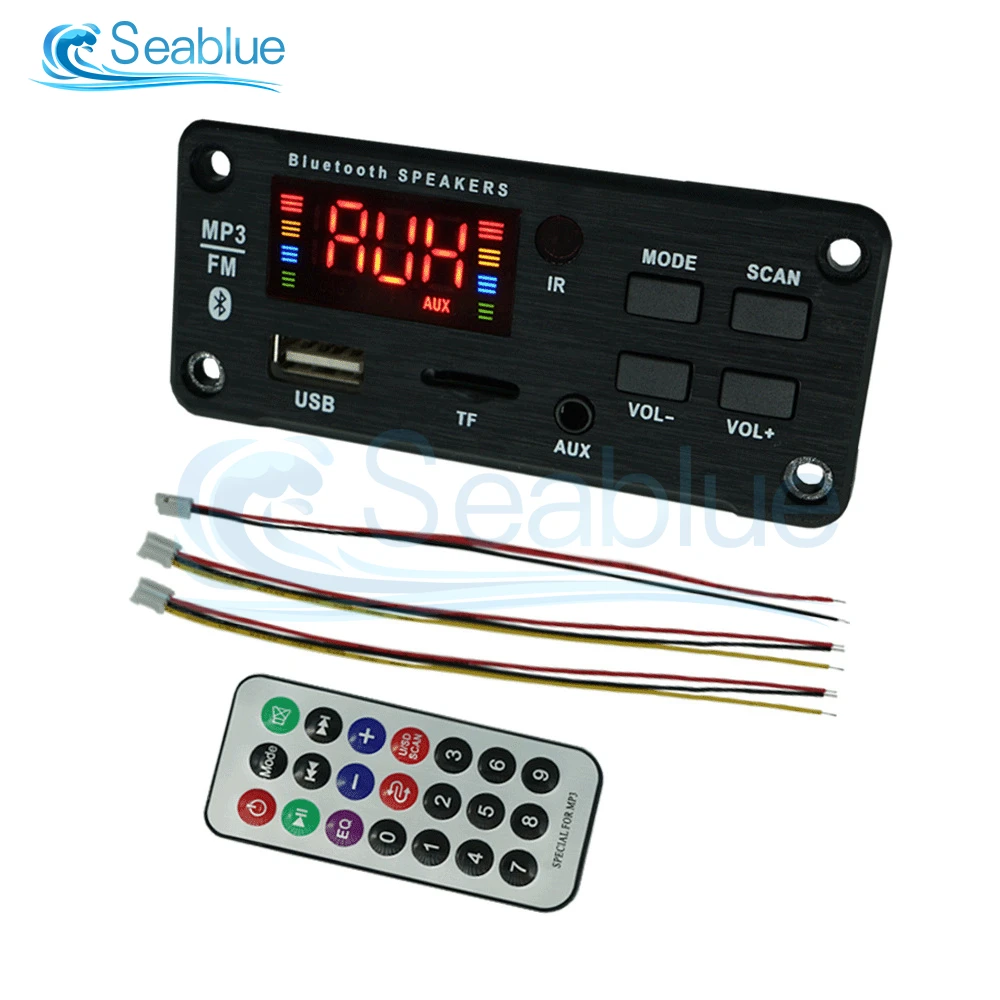 7-18V 50W Bluetooth5.0 Decoding Board Module Wireless Car USB Player Bluetooth TF Card Slot/FM/Remote 2*25W Decoder Audio Module
7-18V 50W Bluetooth5.0 Decoding Board Module Wireless Car USB Player Bluetooth TF Card Slot/FM/Remote 2*25W Decoder Audio Module
