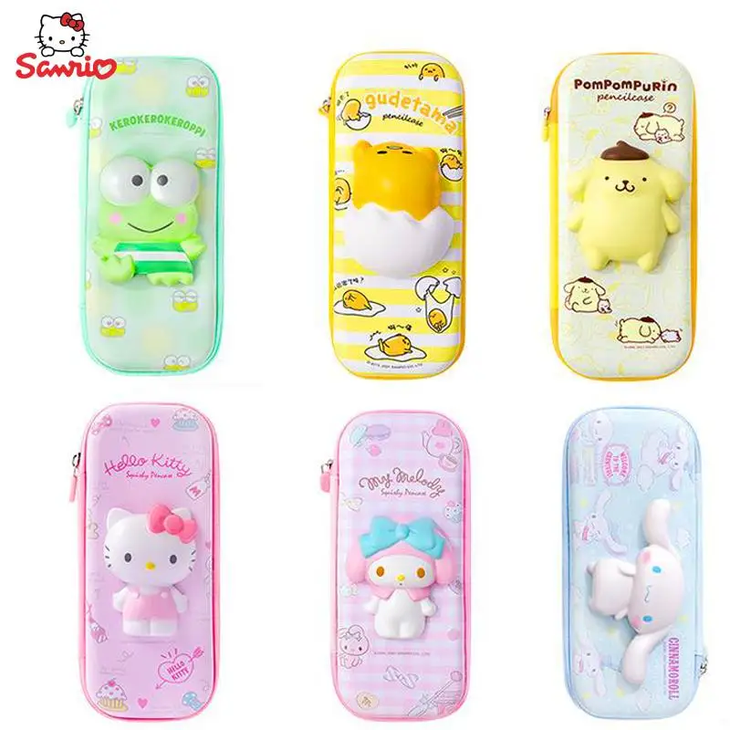 Sanrio Hello Kitty Mymelody Cinnamoroll Pu Decompression Pencil Case Cartoon Pen Case Student Large Capacity Stationery Box Gift
Sanrio Hello Kitty Mymelody Cinnamoroll Pu Decompression Pencil Case Cartoon Pen Case Student Large Capacity Stationery Box Gift