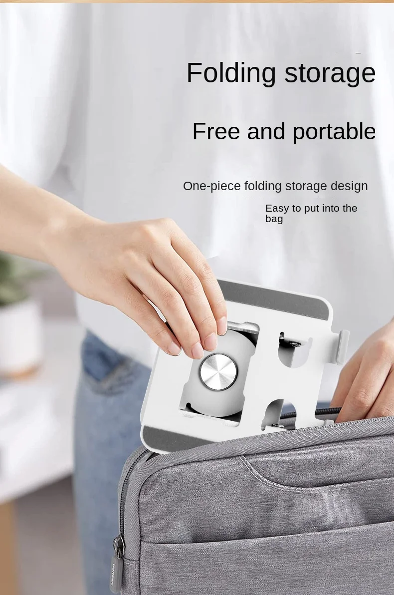 Foldable Tablet Bracket Stand 360 Degree Rotating Portable Laptop Bracket Hollow Heat Dissipation Height Adjustable Accessories Foldable Tablet Bracket Stand 360 Degree Rotating Portable Laptop Bracket Hollow Heat Dissipation Height Adjustable Accessories