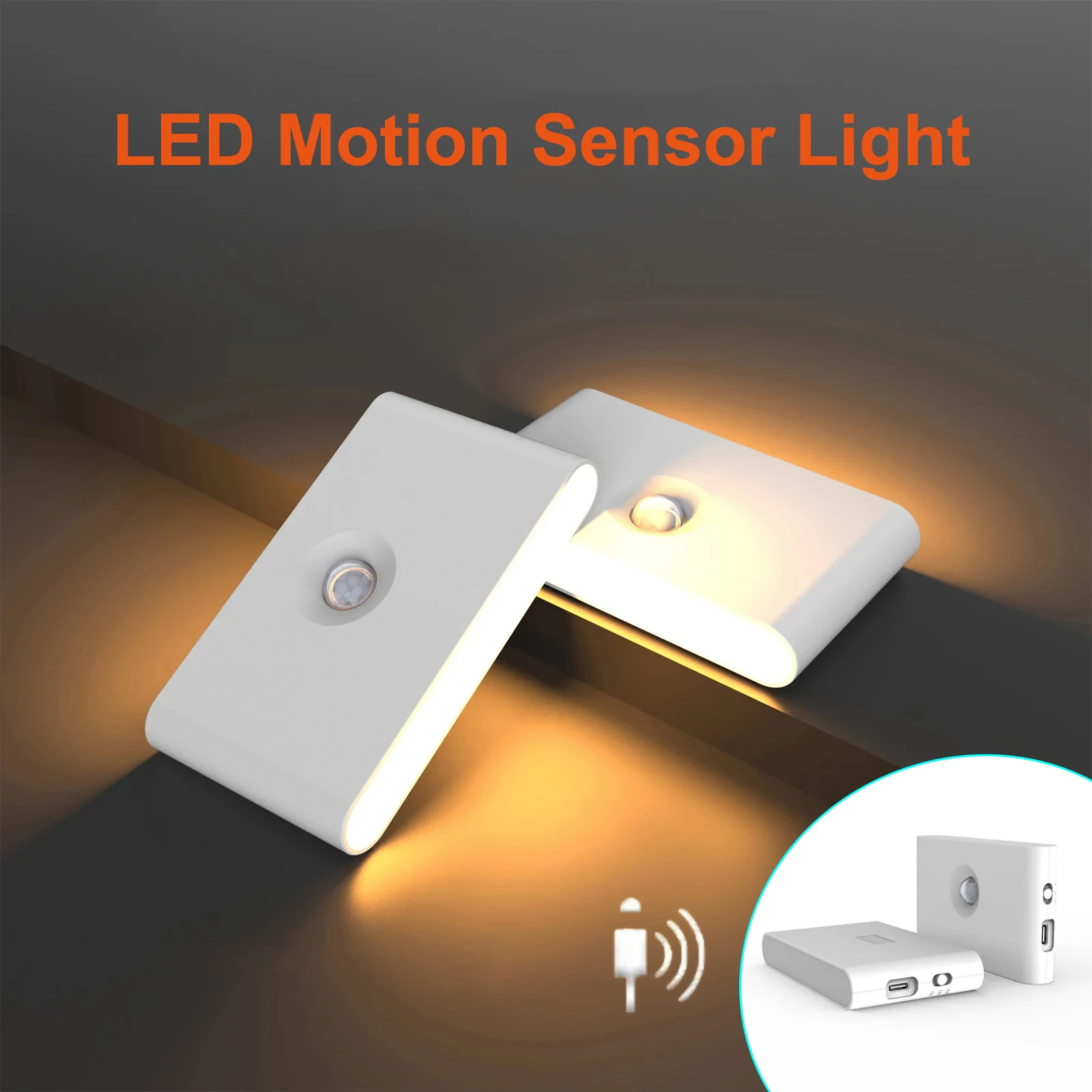 Motion Sensor Night Light Wireless Magnetic Cabinet Lamp LED Induction Wall Lamp For Bedroom Corridor Kitchen Staircase Lighting
Motion Sensor Night Light Wireless Magnetic Cabinet Lamp LED Induction Wall Lamp For Bedroom Corridor Kitchen Staircase Lighting